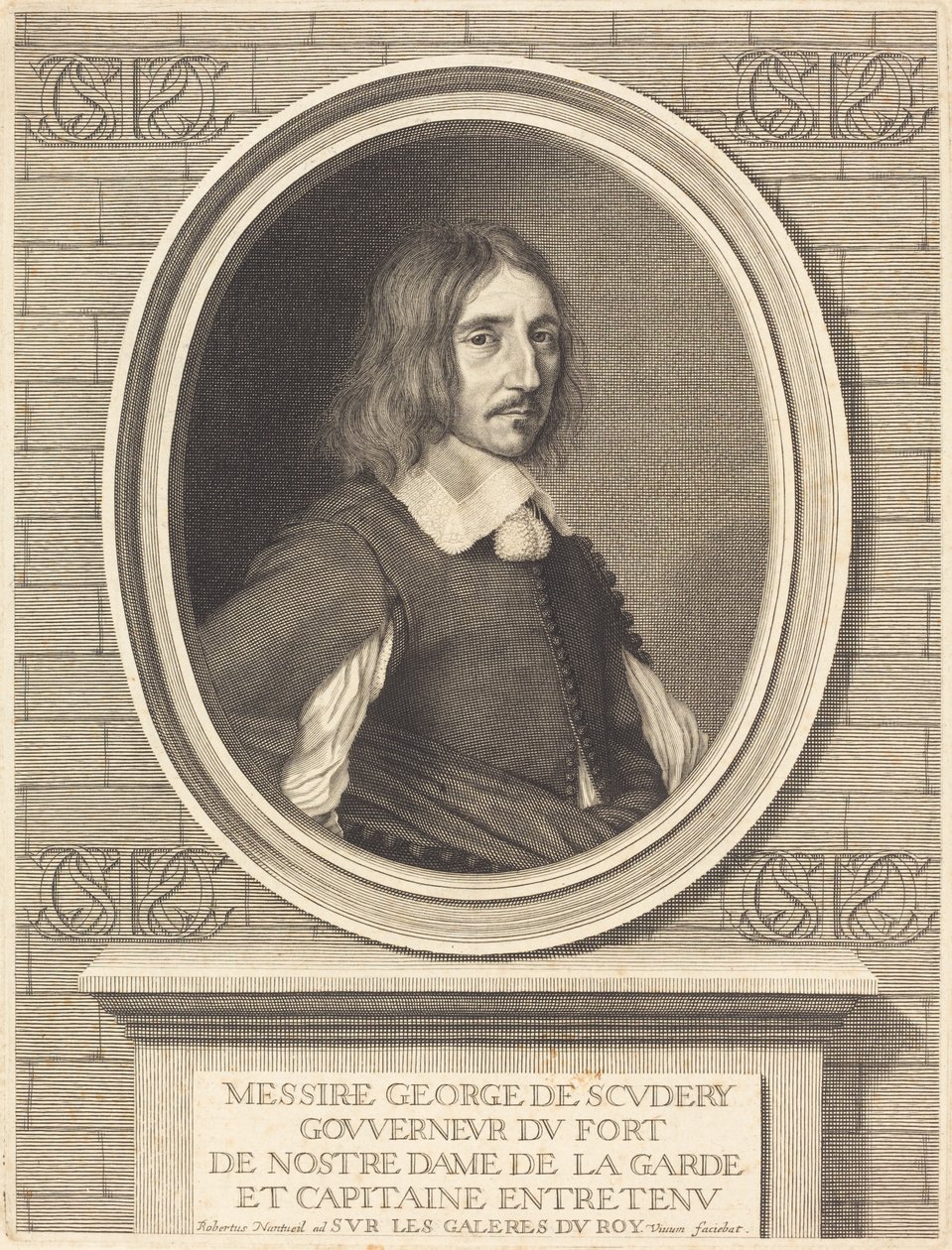 George de Scudery by Robert Nanteuil