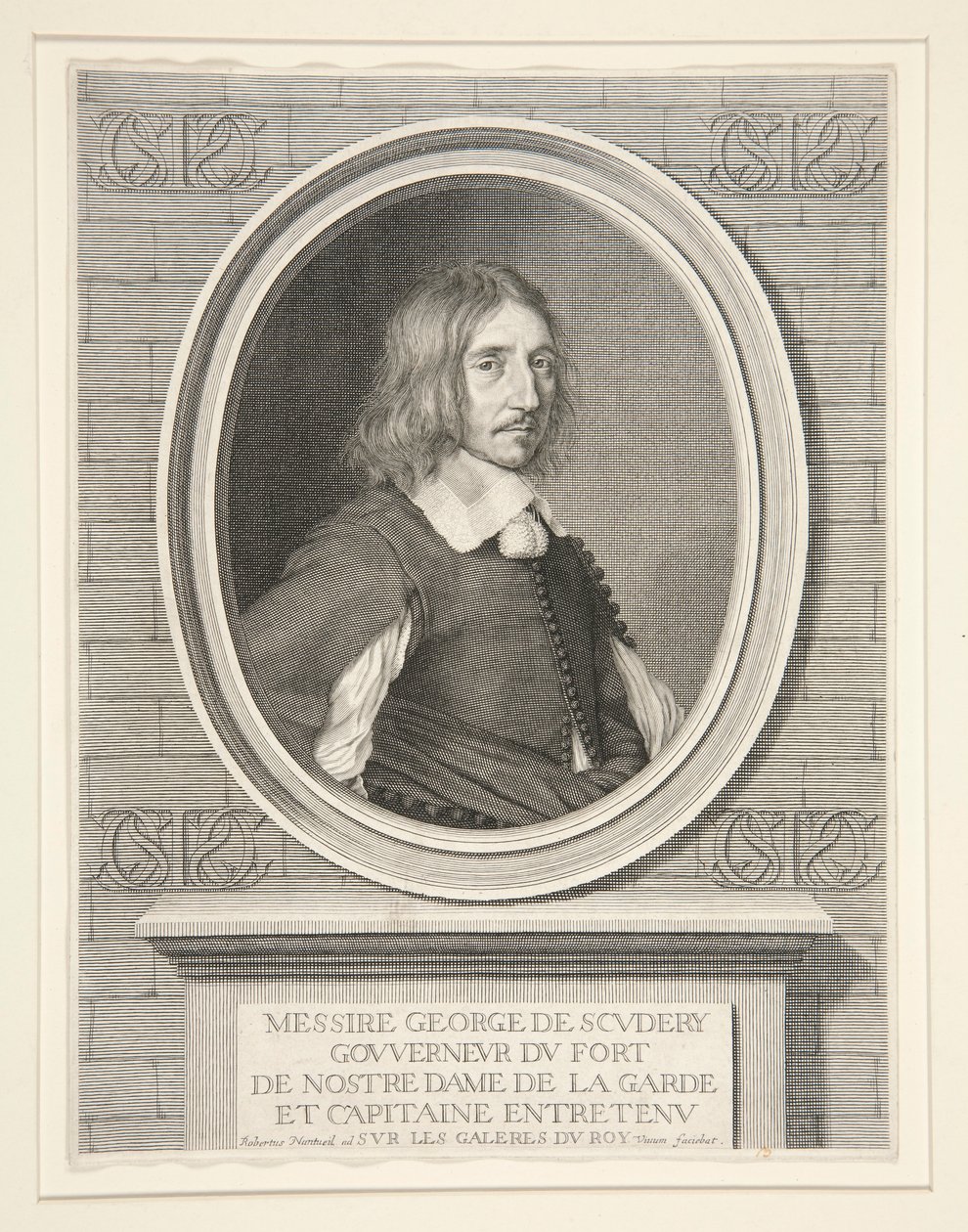 Georges de Scud?ry, Yazar, Akademi Üyesi (1601-1668) by Robert Nanteuil