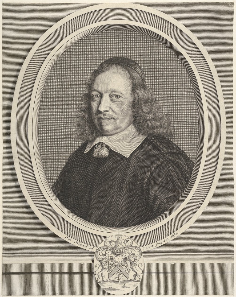 Gilles Blondeau, 1653. by Robert Nanteuil