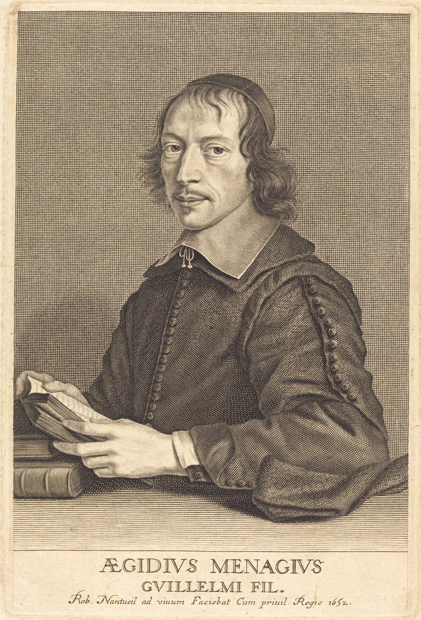 Gilles Menages by Robert Nanteuil