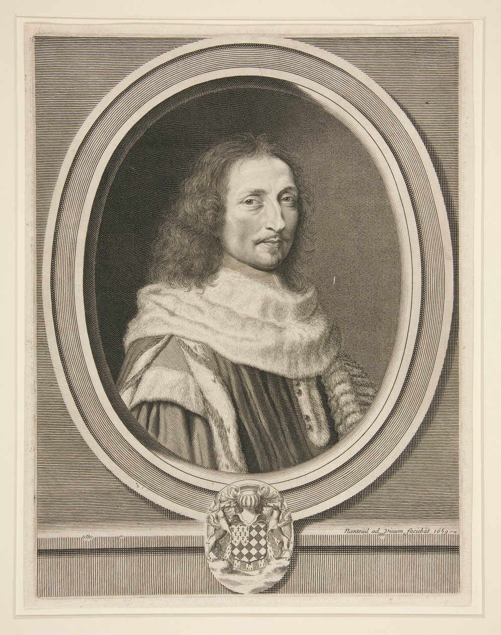 Guillaume de Lamoignon, Baville Markisi by Robert Nanteuil