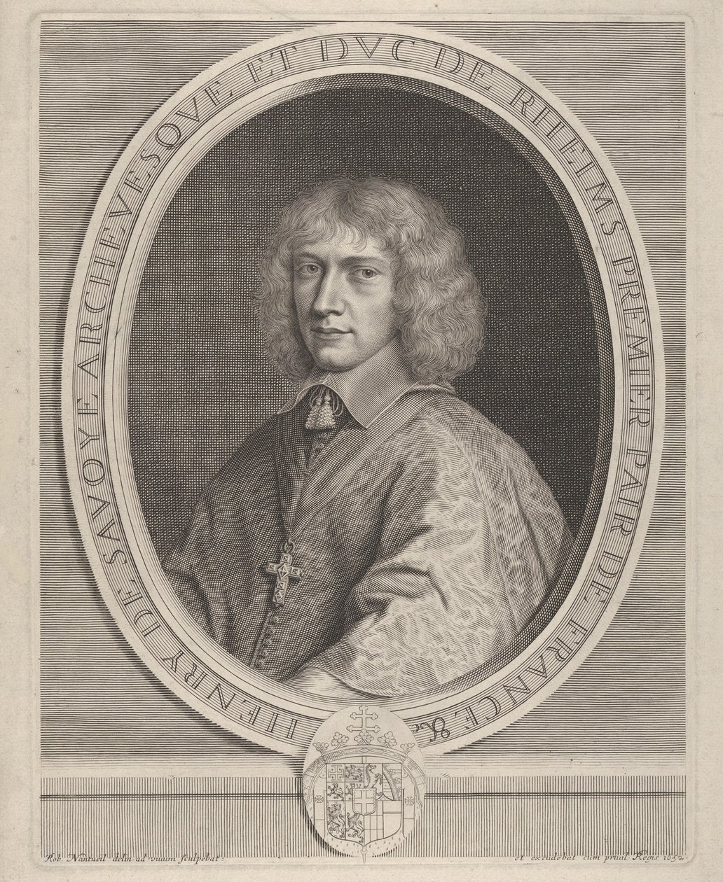 Sevilla Henry II, yaklaşık. 1651. by Robert Nanteuil