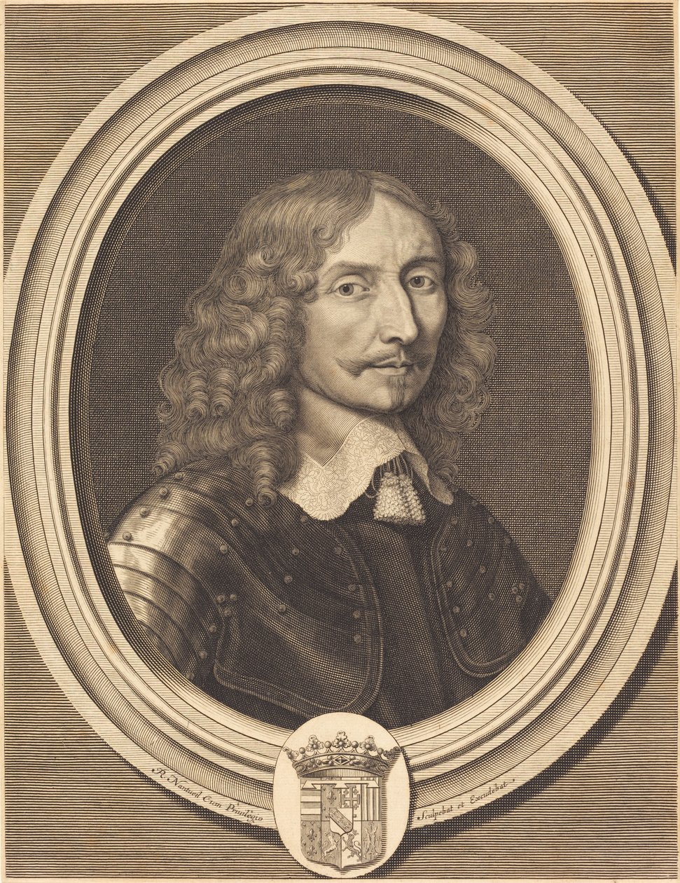 Henri, Marki de Mouy by Robert Nanteuil
