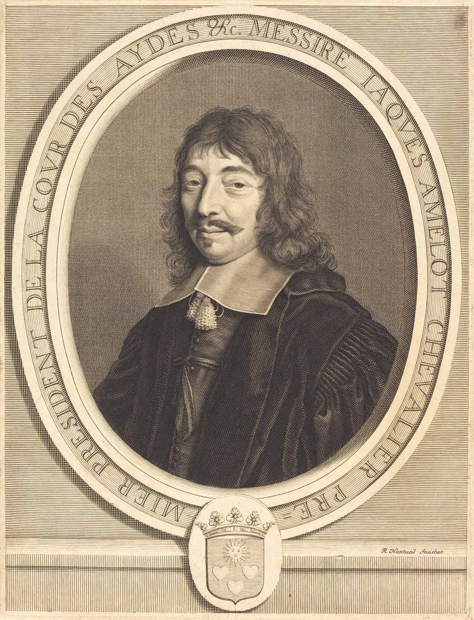 Jacques Amelot by Robert Nanteuil