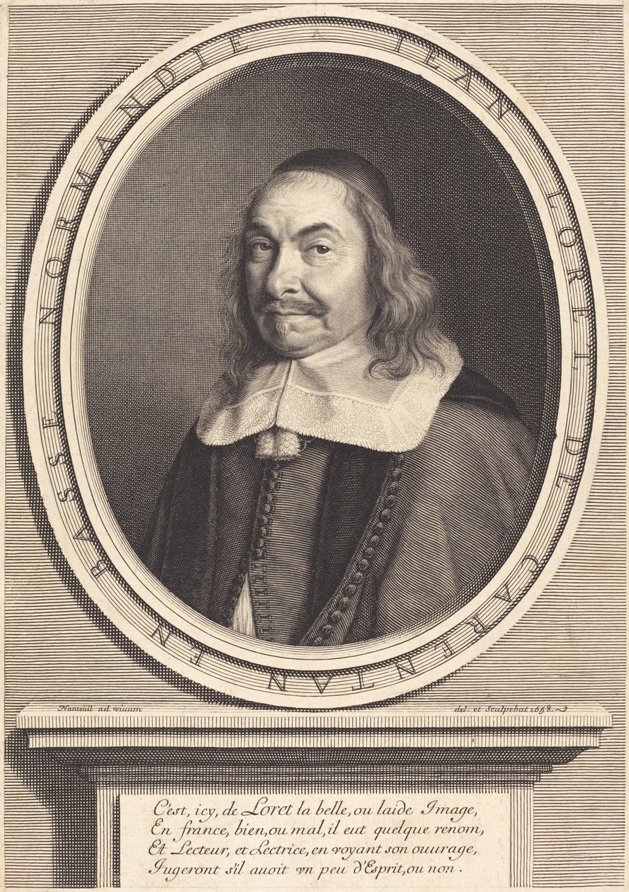Jean Loret by Robert Nanteuil