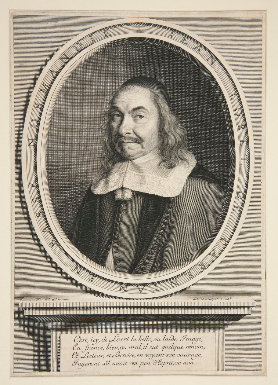 Jean Loret, Fransız yazar by Robert Nanteuil