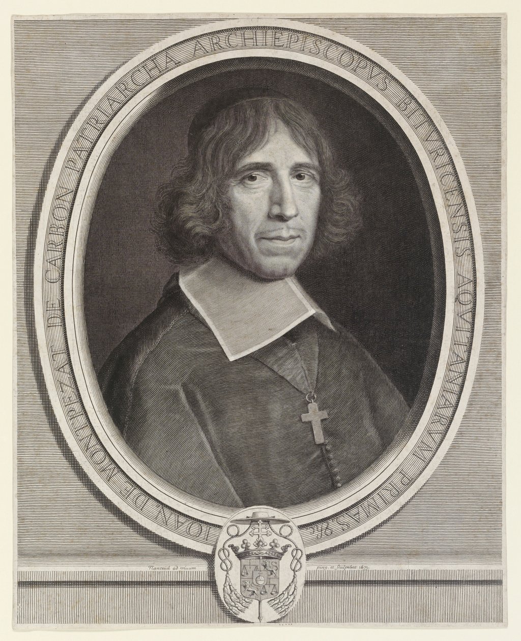 Jean de Montpezat de Carbon, Bourges Başpiskoposu, ardından Sens (Bourges Başpiskoposu, ardından Sens) by Robert Nanteuil