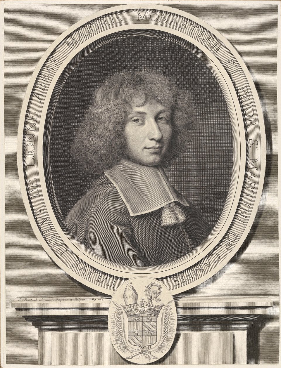 Jules-Paul de Lionne, 1667. by Robert Nanteuil
