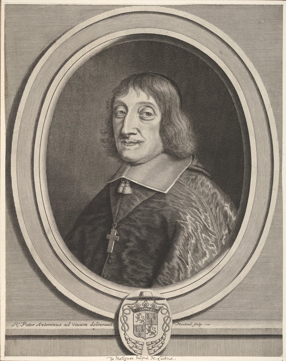 Leonor Goyon de Matignon, yak. 1657. by Robert Nanteuil