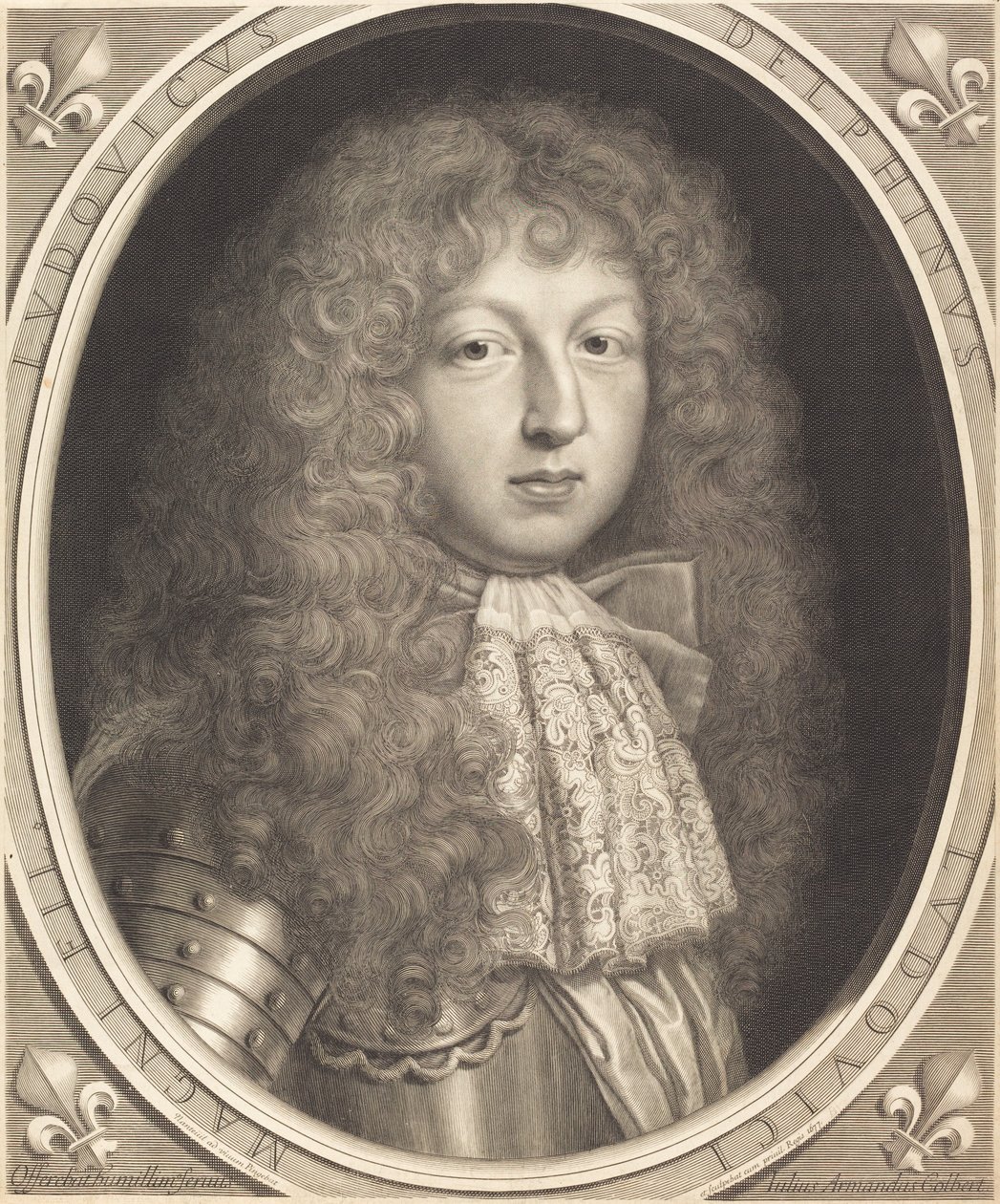 Louis, Fransa Dauphin by Robert Nanteuil
