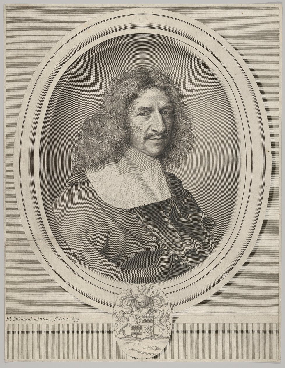 Louis Hesselin, 1658. by Robert Nanteuil