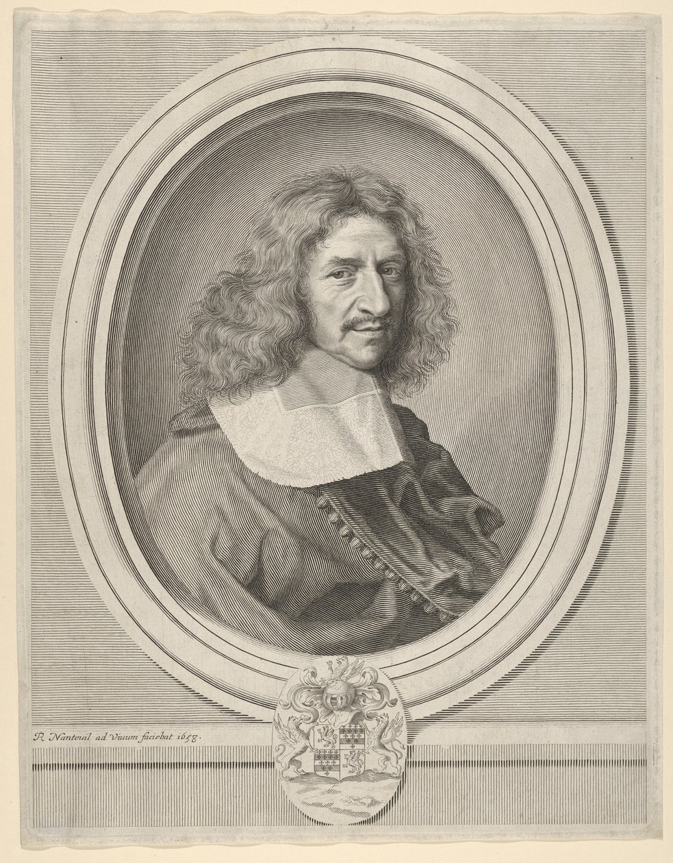 Louis Hesselin, 1658. by Robert Nanteuil