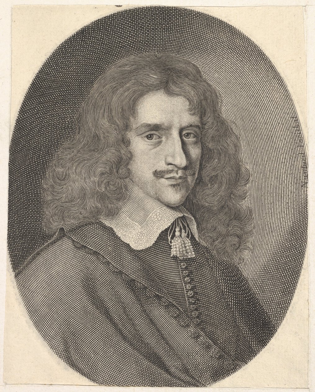 Louis Hesselin, yaklaşık 1650. by Robert Nanteuil