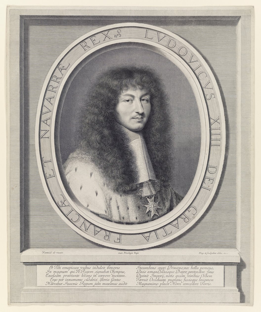 Louis XIV by Robert Nanteuil