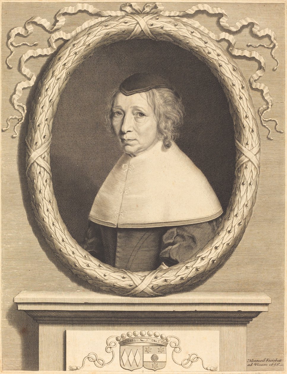Madam Bouthillier by Robert Nanteuil