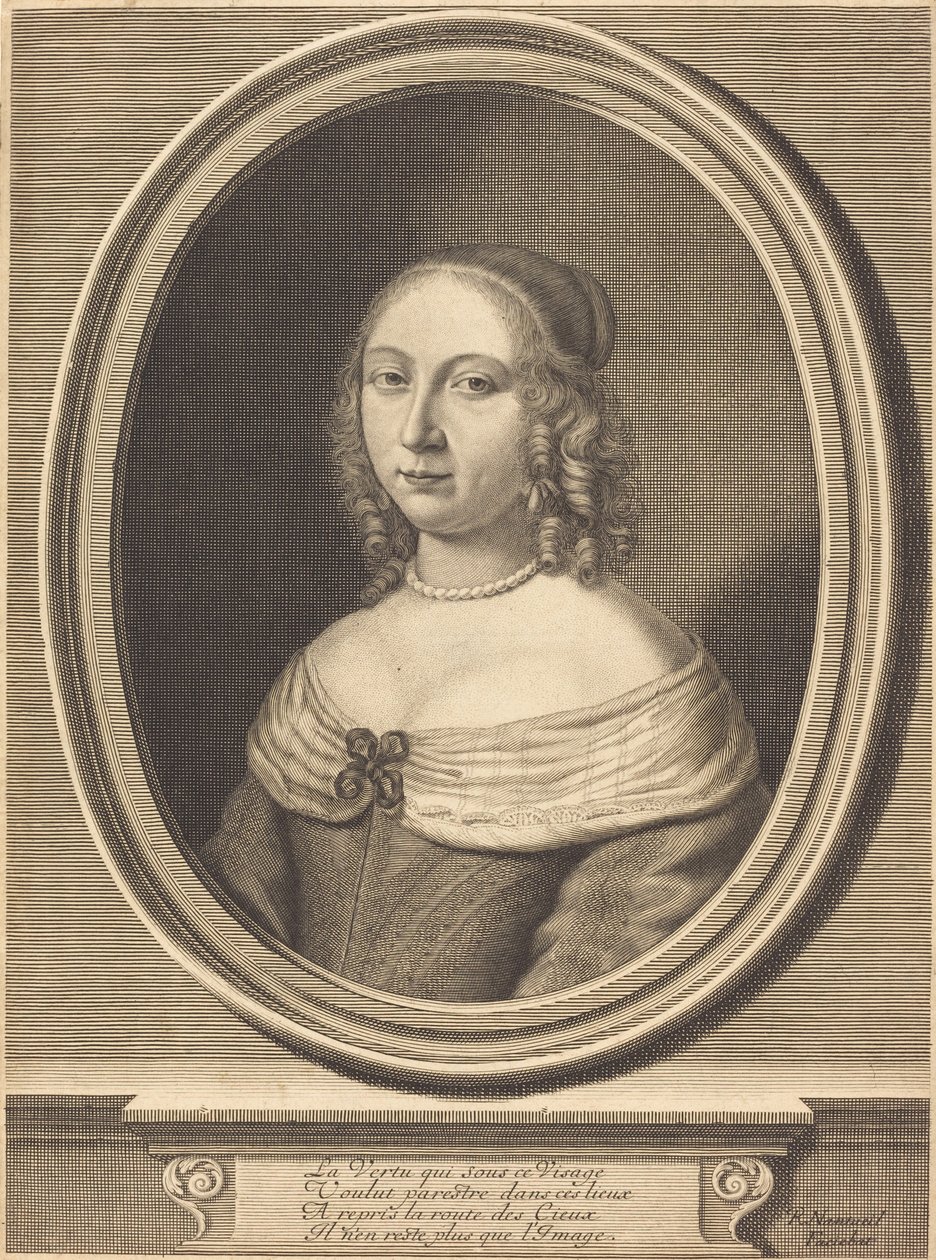 Madam de Gillier by Robert Nanteuil