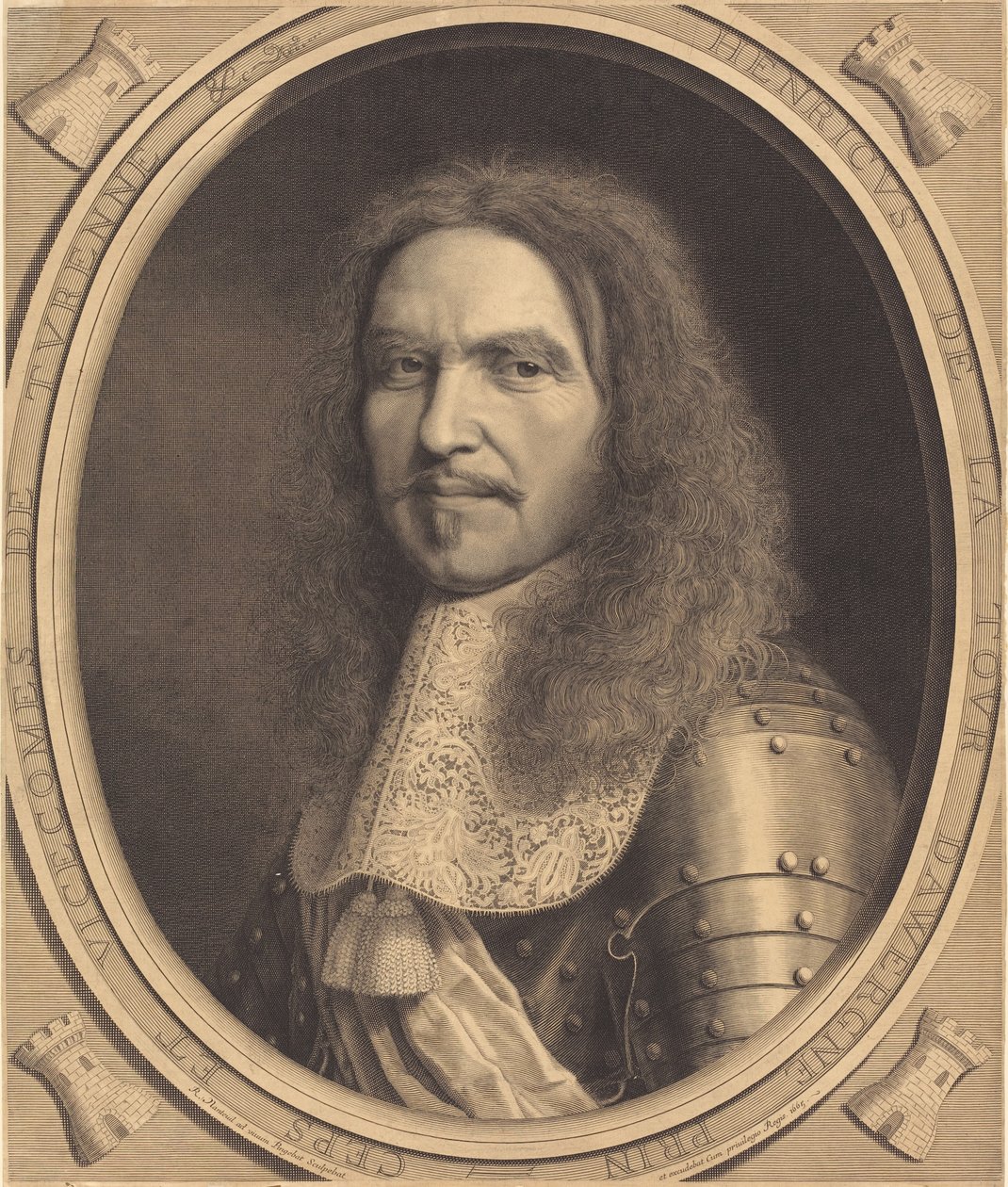 Mareşal de Turenne by Robert Nanteuil