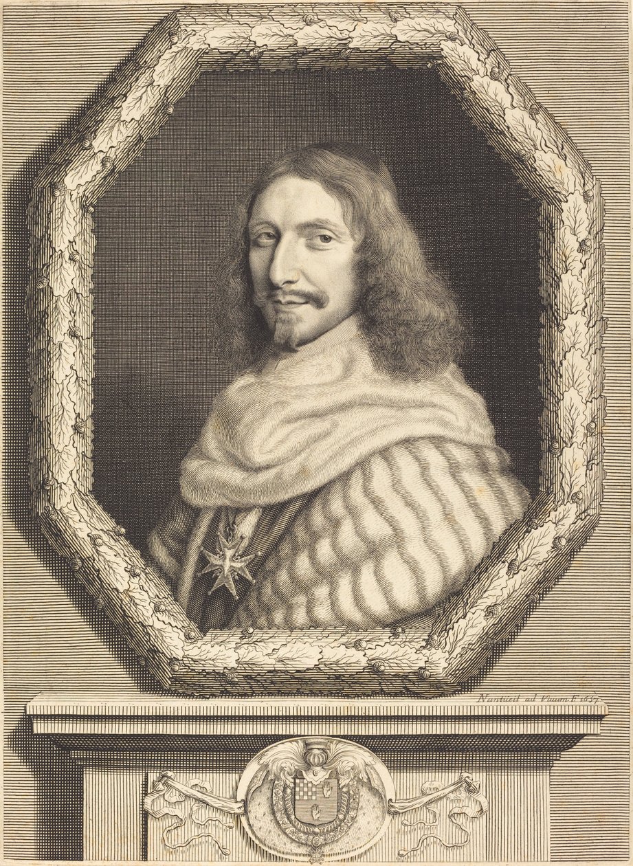 Nicholas Potier de Novion by Robert Nanteuil