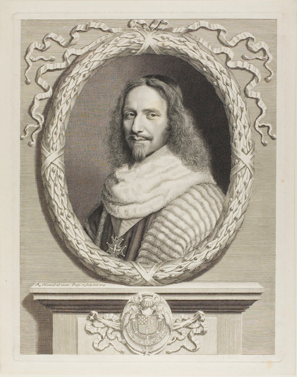 Nicolas Potier de Novion by Robert Nanteuil
