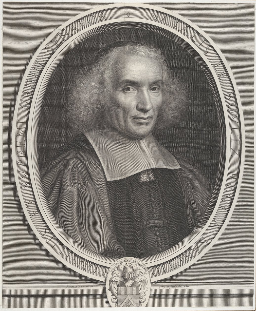 Noel Le Boultz, yak. 1671. by Robert Nanteuil