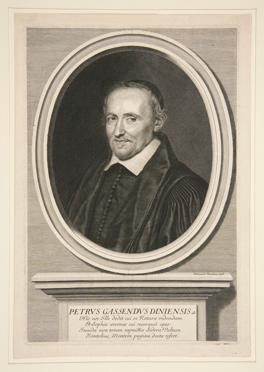 Pierre Gassendi by Robert Nanteuil