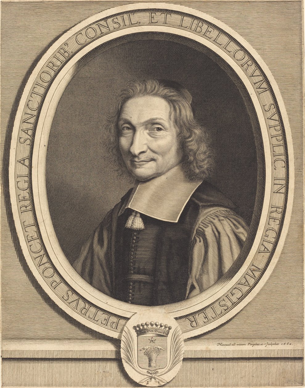 Pierre Poncet by Robert Nanteuil