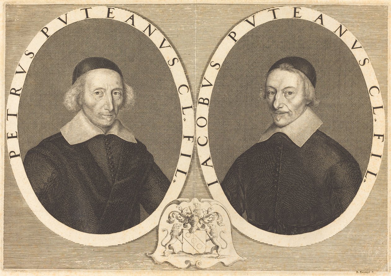 Pierre ve Jacques Dupuy by Robert Nanteuil