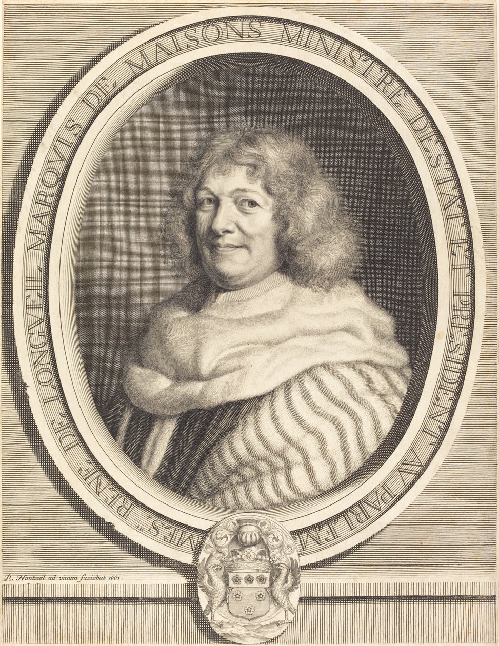 Rene, Marquis de Maisons by Robert Nanteuil