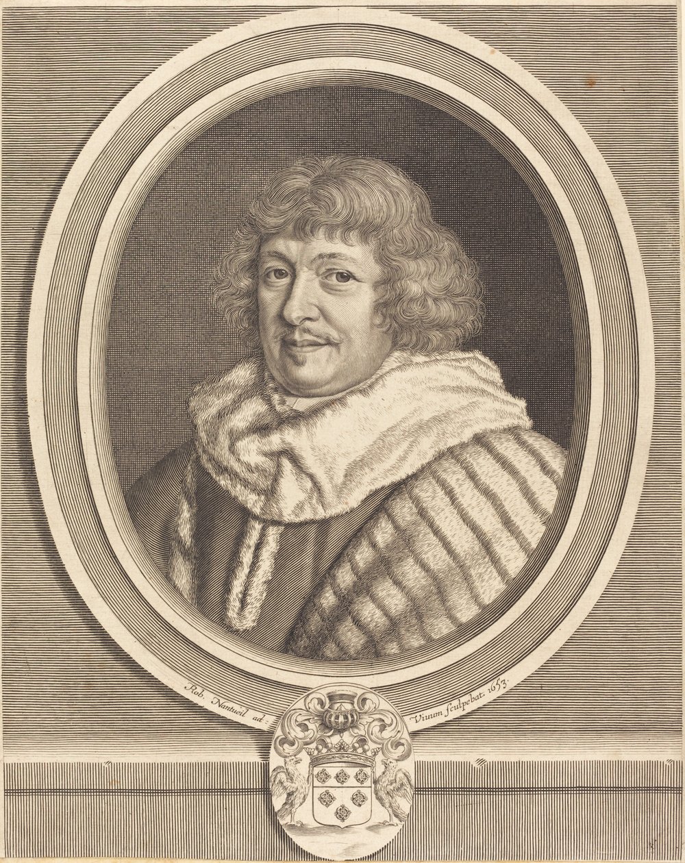 Rene, Marquis de Maisons by Robert Nanteuil