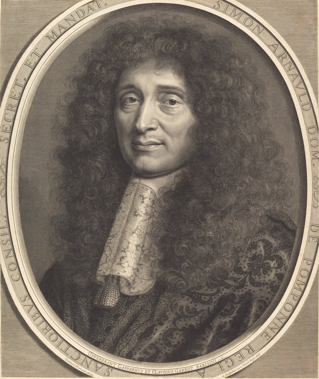 Simon Arnauld, Pomponne Markisi by Robert Nanteuil