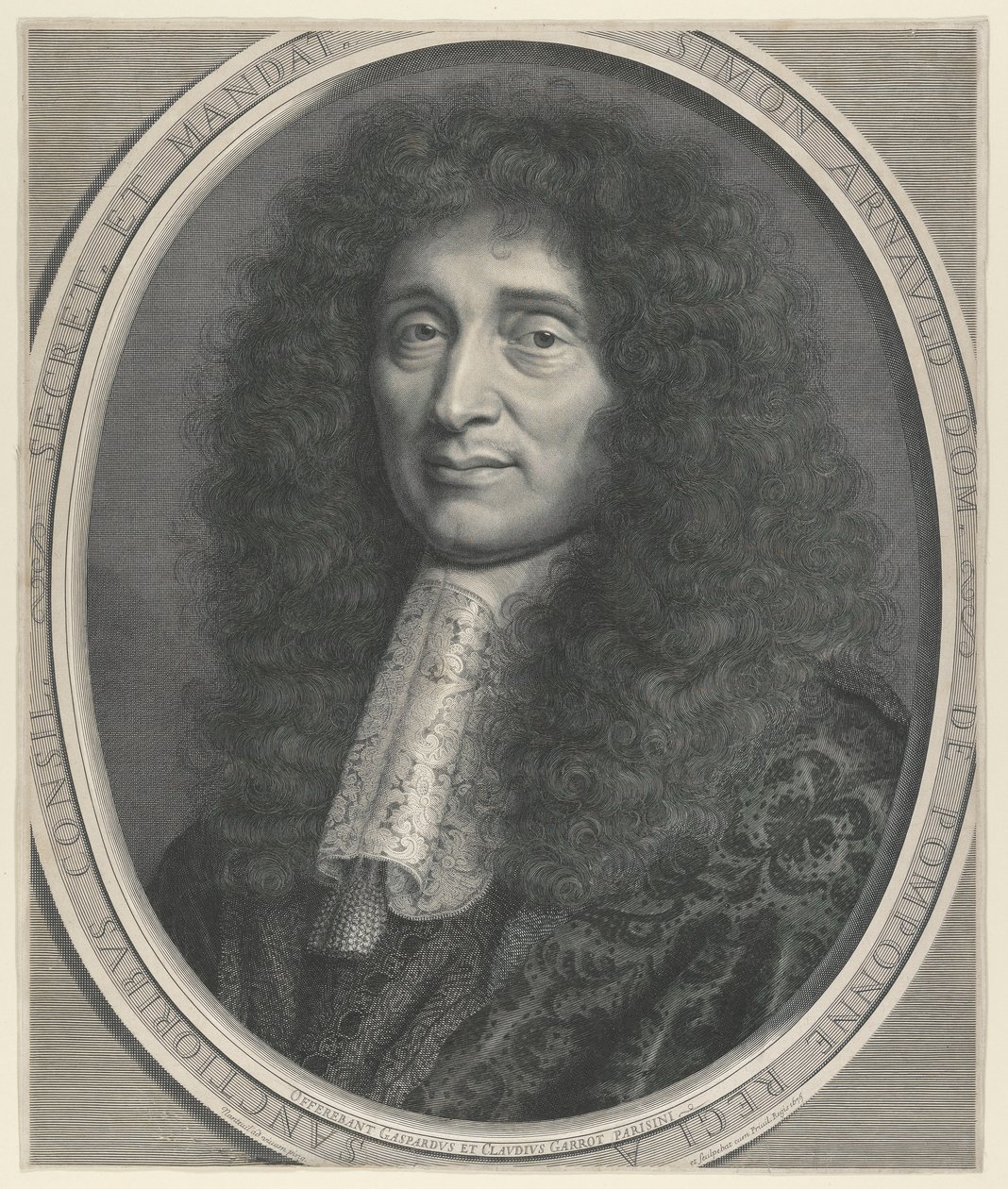 Simon Arnauld, Marquis de Pomponne, Dışişleri Bakanı by Robert Nanteuil