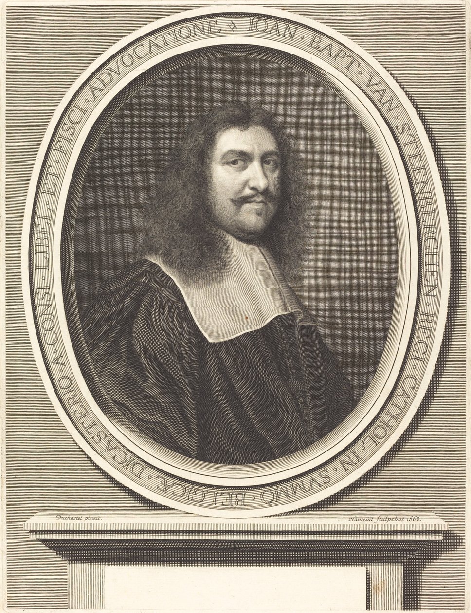 Jean Baptiste van Steenberghen by Robert Nanteuil after François Duchatel