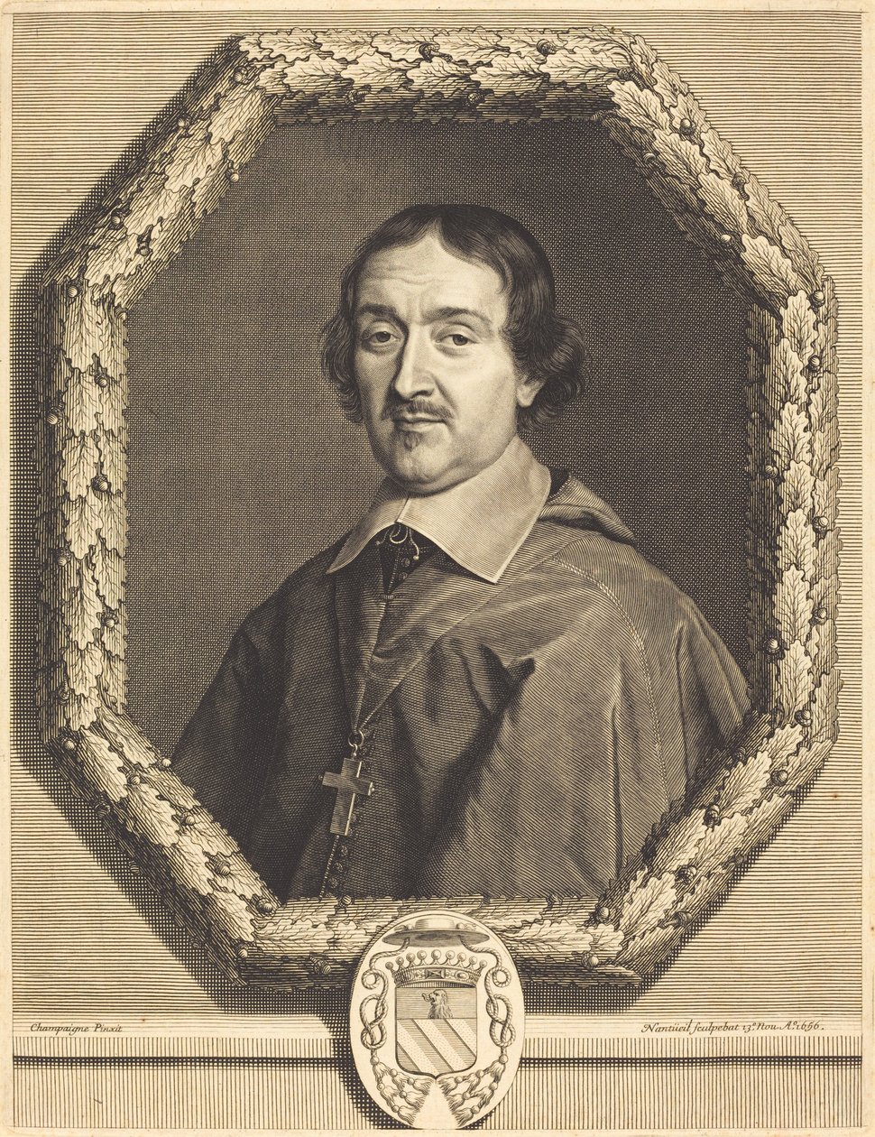 François Servien by Robert Nanteuil after Philippe de Champaigne