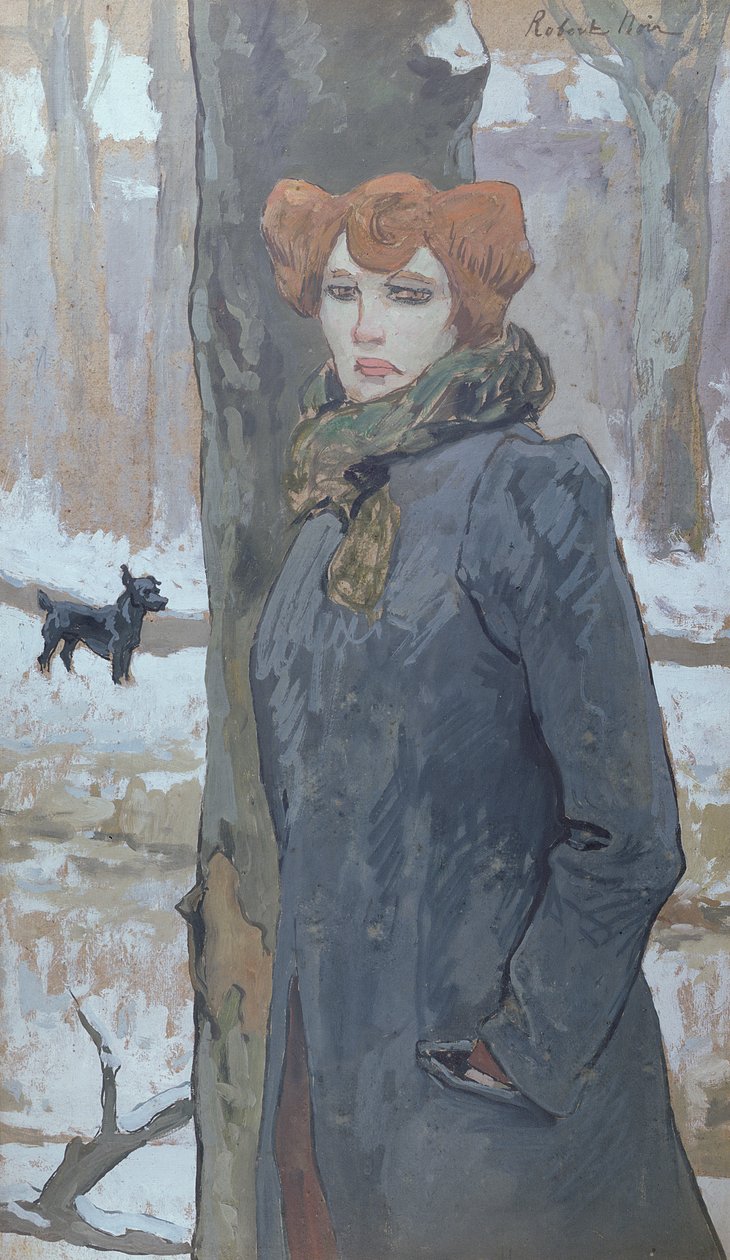 Kışın bir ormanda bir fahişe by Robert Noir