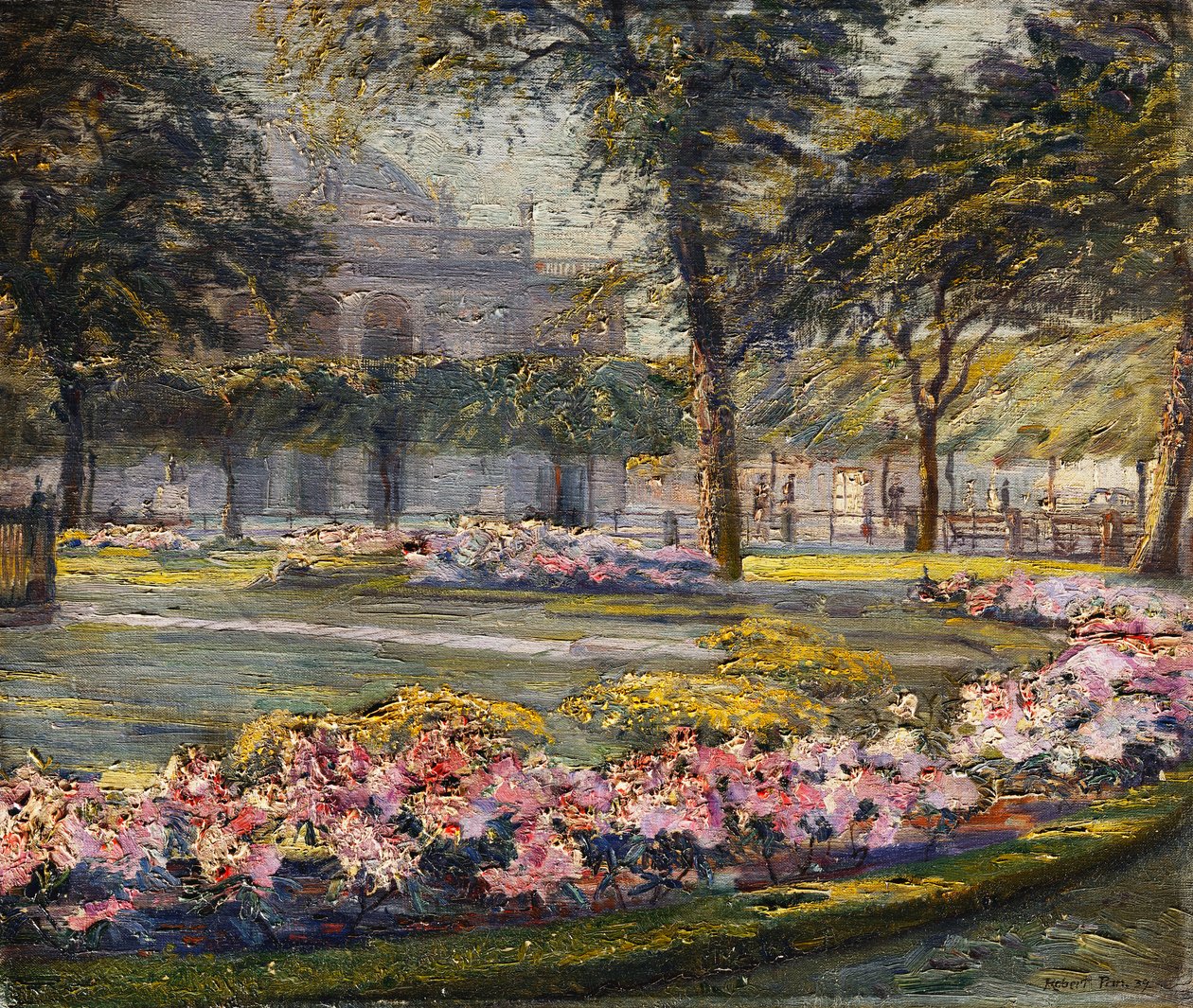 Kraliyet Tiyatrosu, Kopenhag ile Kongens Nytov by Robert Panitzsch