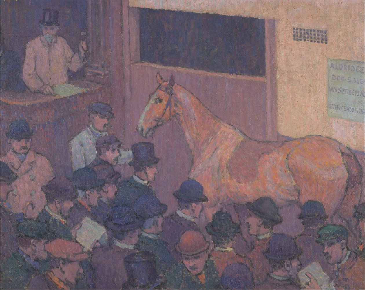 Tüm Yol Sıkıntıları ile Sessiz by Robert Polhill Bevan