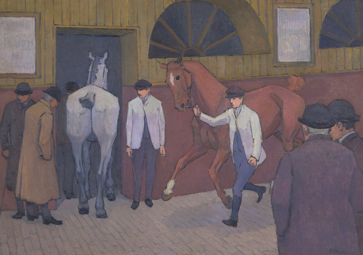 At Pazarı by Robert Polhill Bevan