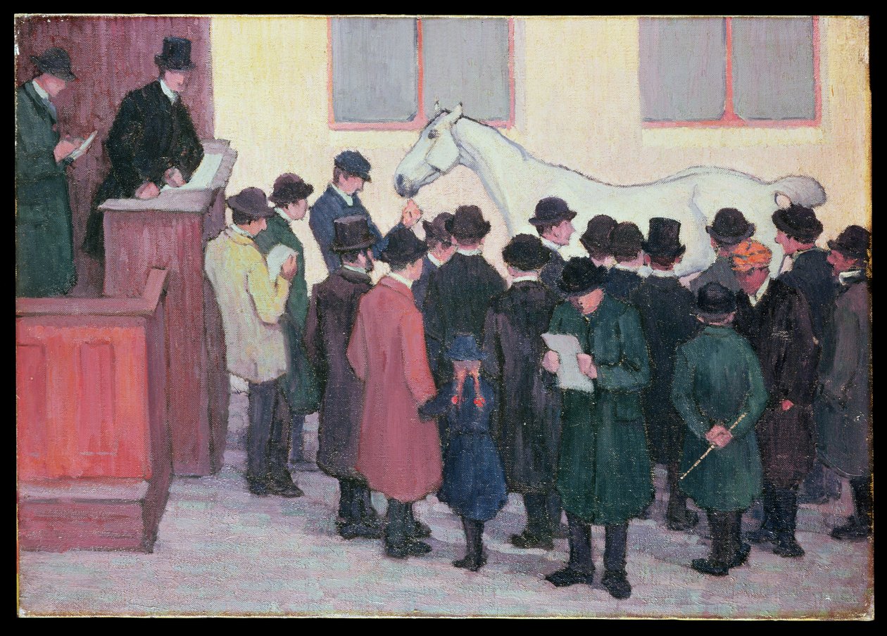 Çekiç Altında (ayrıca bkz. 68797) by Robert Polhill Bevan