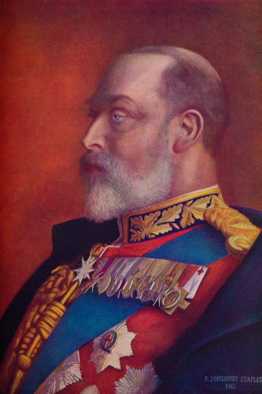 Saltanatının ilk yılında Kral VII. Edward, 1901 1910 by Robert Ponsonby Staples
