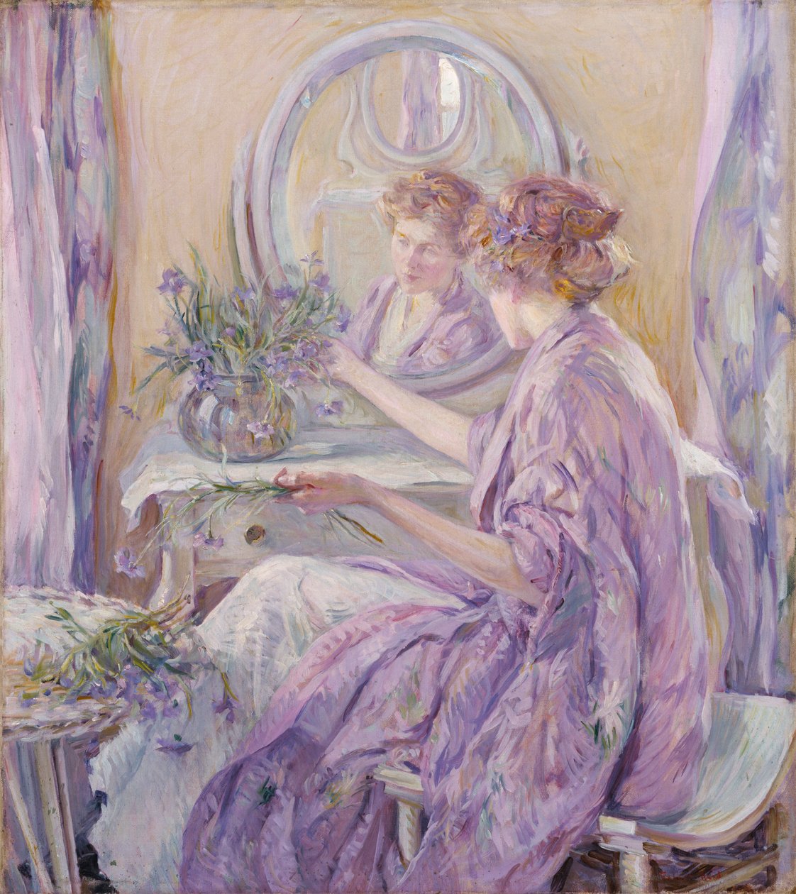 Menekşe Kimono, yaklaşık 1910. by Robert Reid