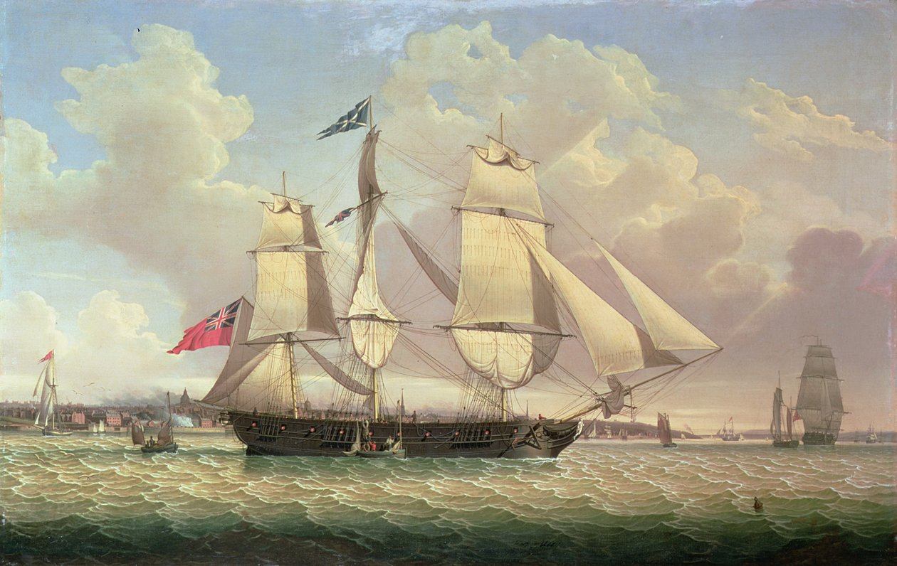 Bilinmeyen resim by Robert Salmon