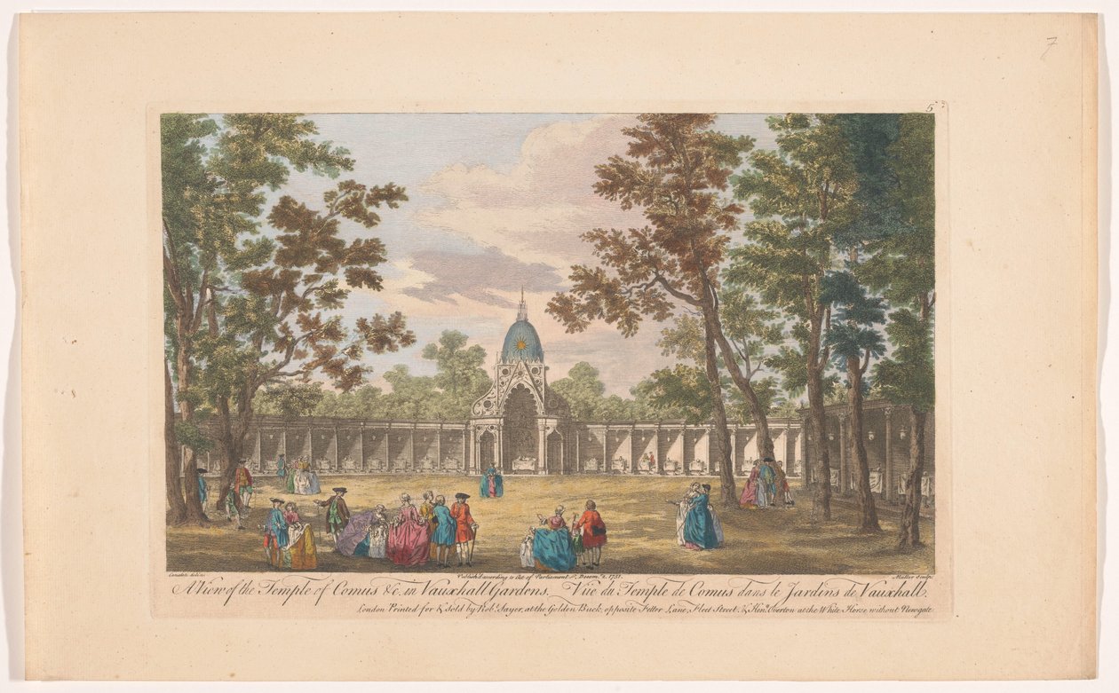 Vauxhall Gardens te Londen