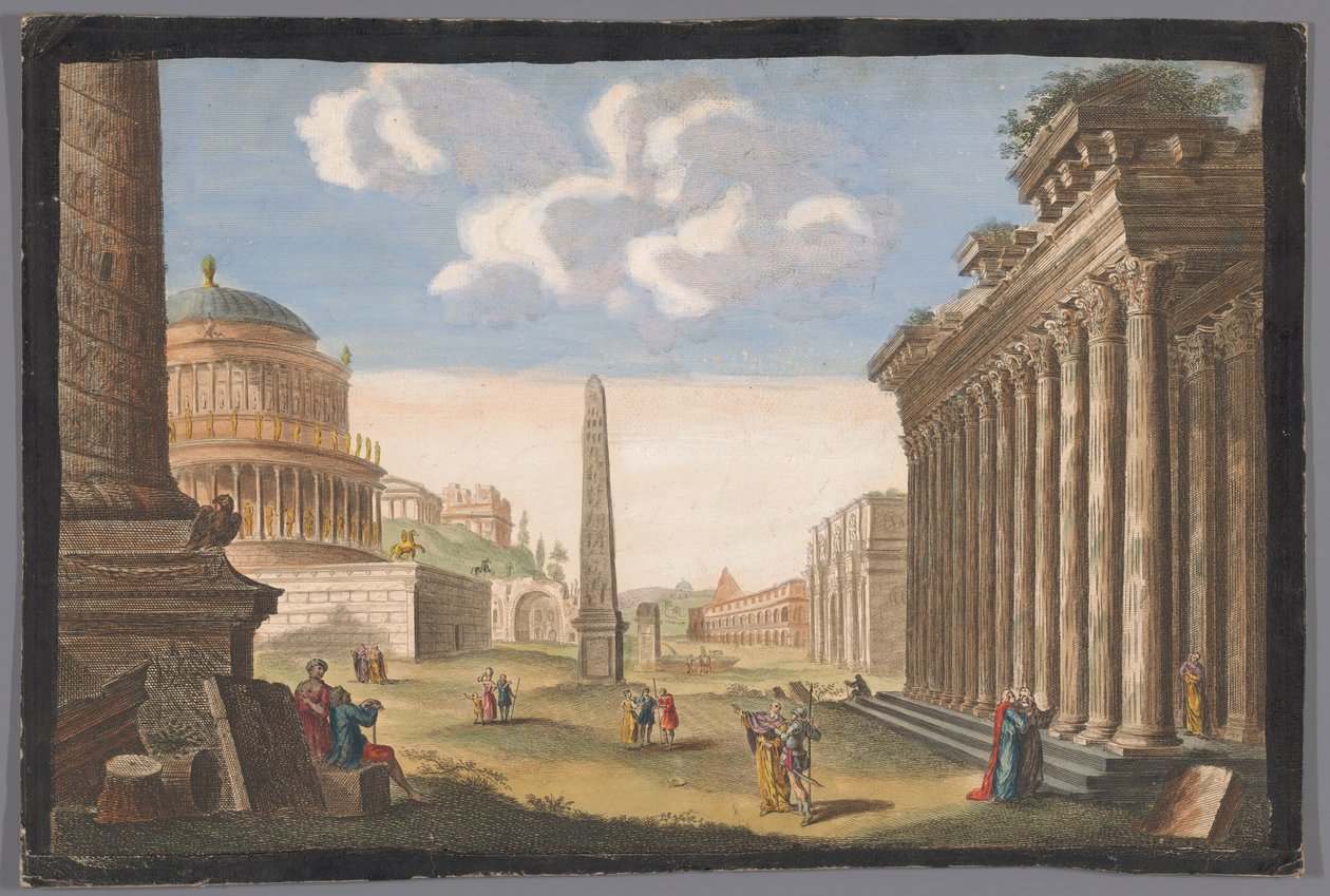 Trajan Sütunu, Konstantin Kemeri ve Roma