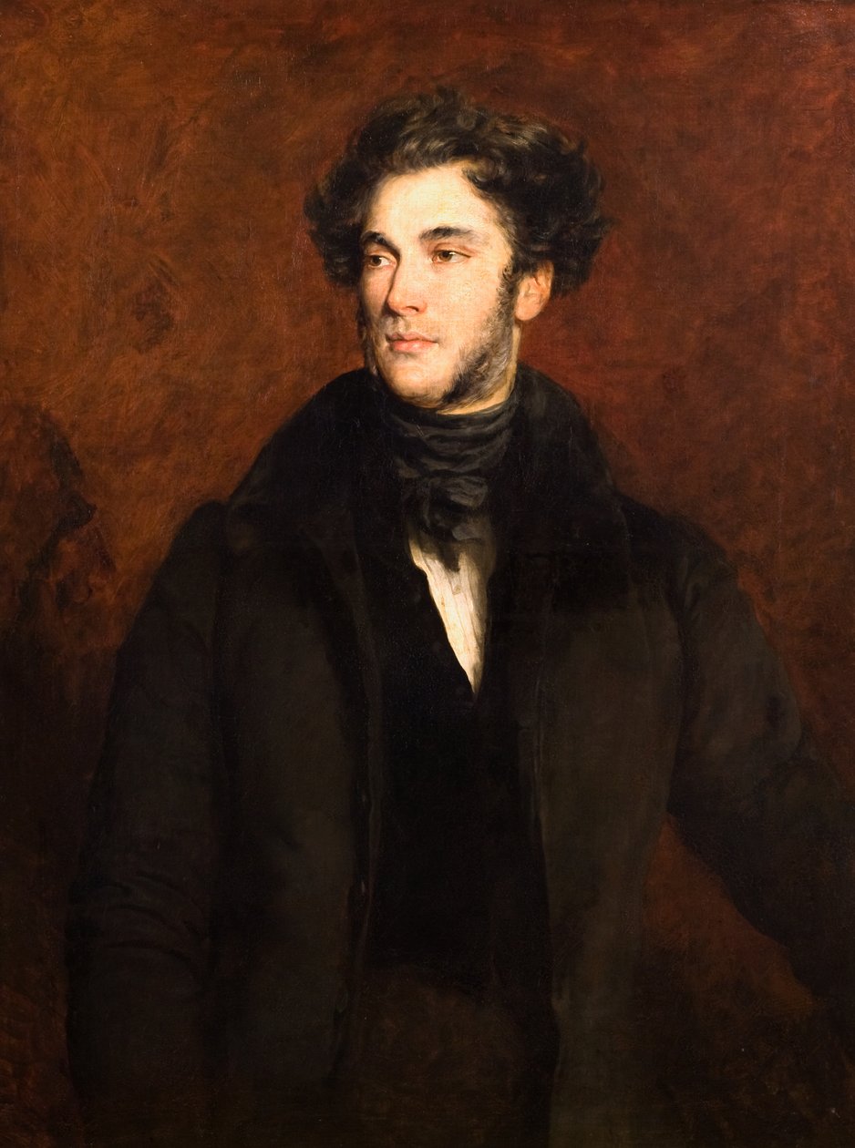 George Duncan (1791-1878), c.1825-30 (tuval üzerine yağlı boya) by Robert Scott Lauder