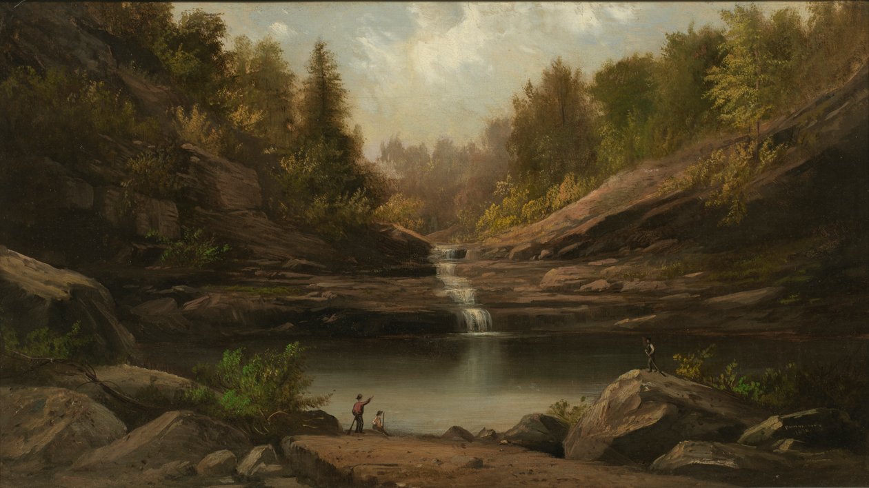 Dağ Havuzu, 1870. by Robert Seldon Duncanson