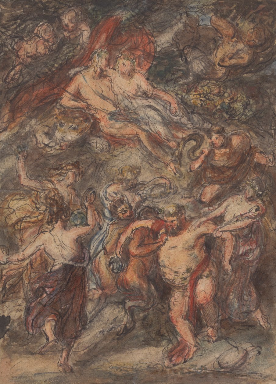 Bachanalia Sahnesi by Robert Smirke