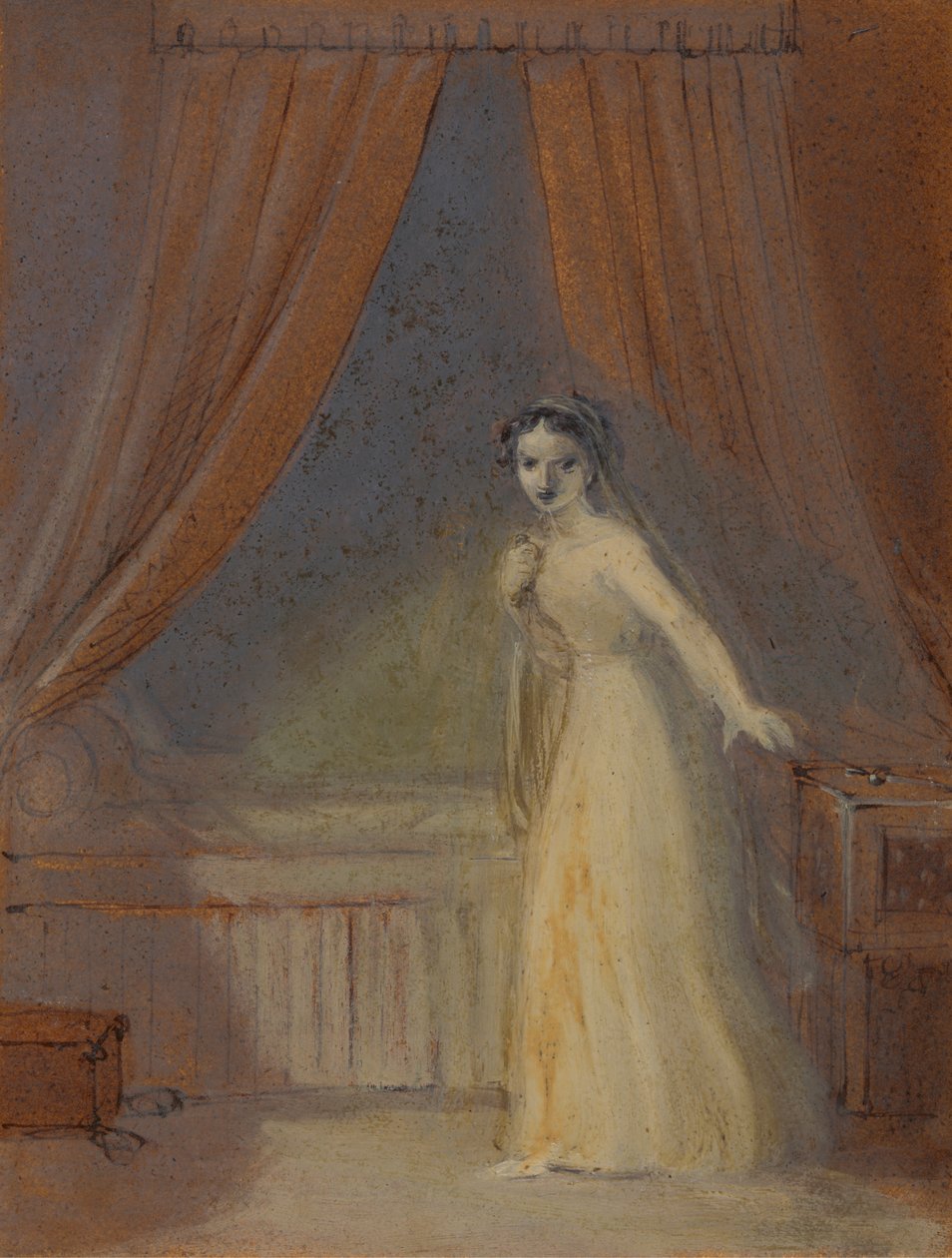 Juliet Uyku İlacını Almak Üzere by Robert Smirke