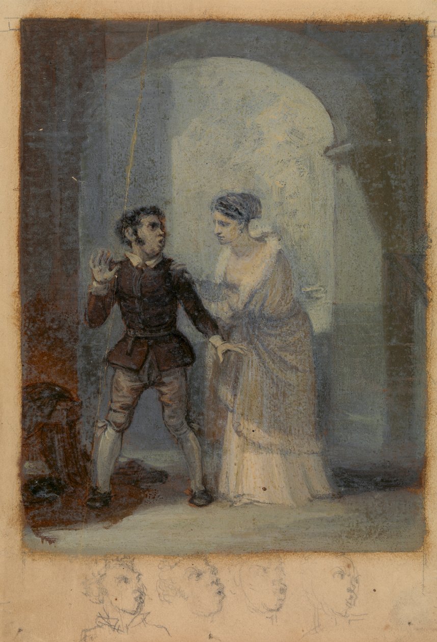 Katherina ve Grumio by Robert Smirke