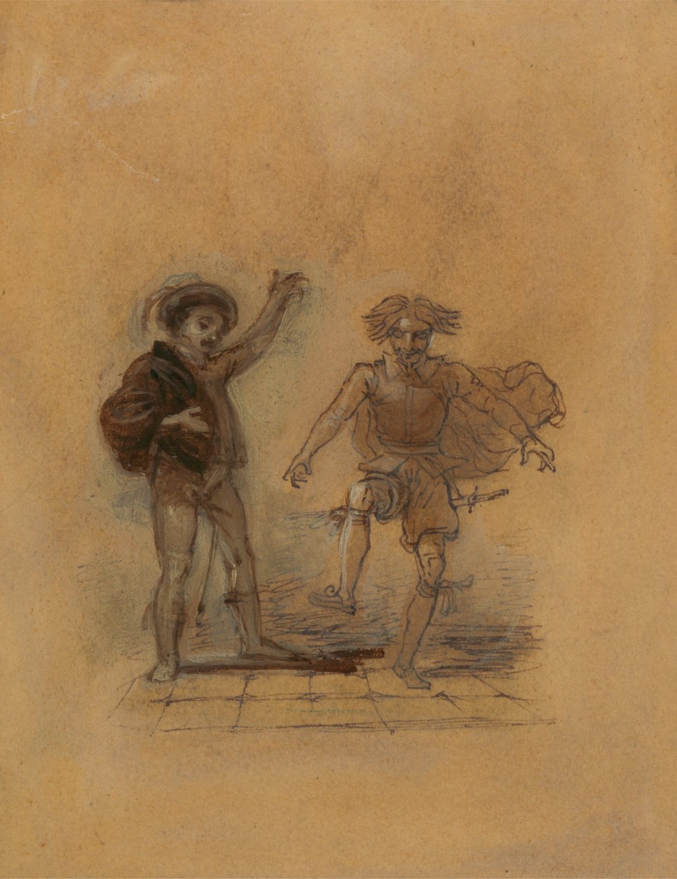 Malvolio'nun Dansı by Robert Smirke