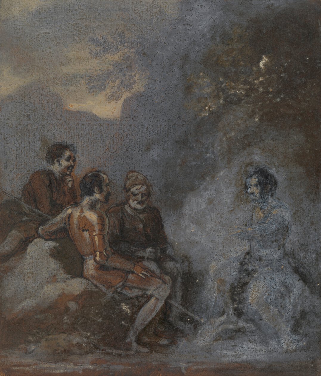 Oberon ve Puck by Robert Smirke